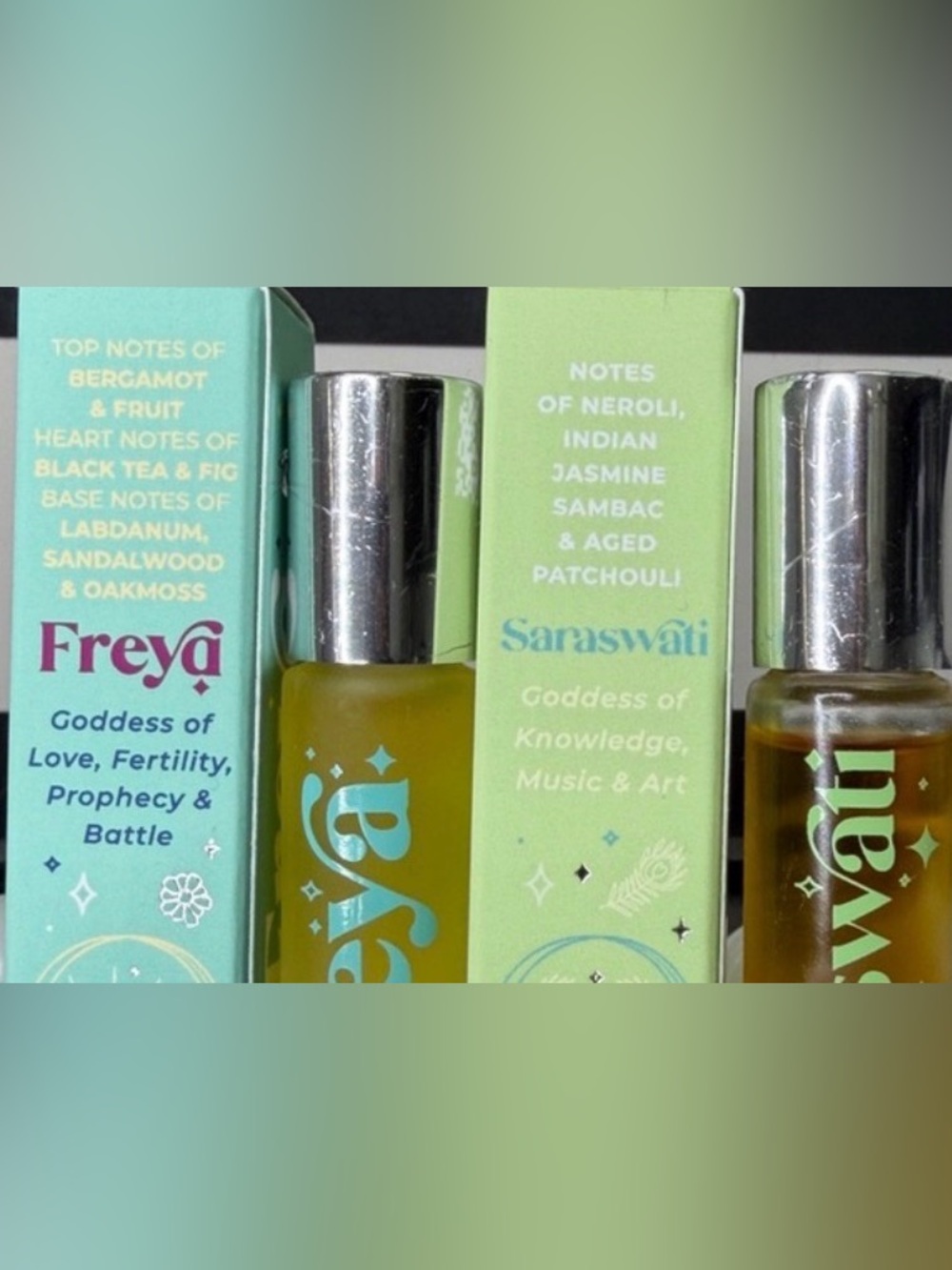 🆕 The Goddess Line ROLL ON FRAGRANCE OILS. Saraswati and Freya - Picture 3 of 3